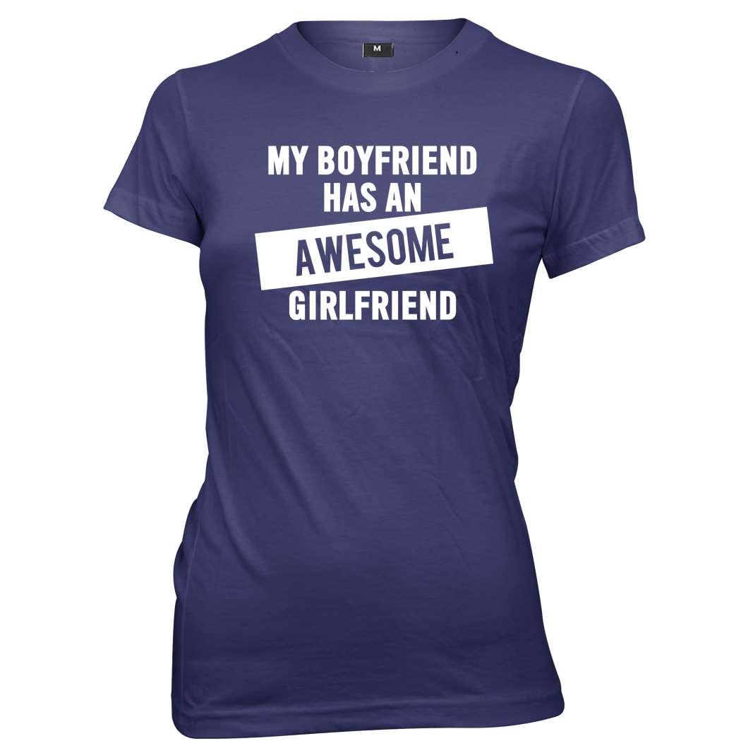 boyfriend slogan t shirt