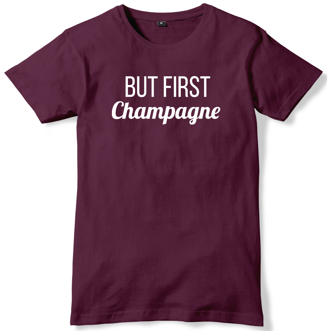 but first champagne shirt