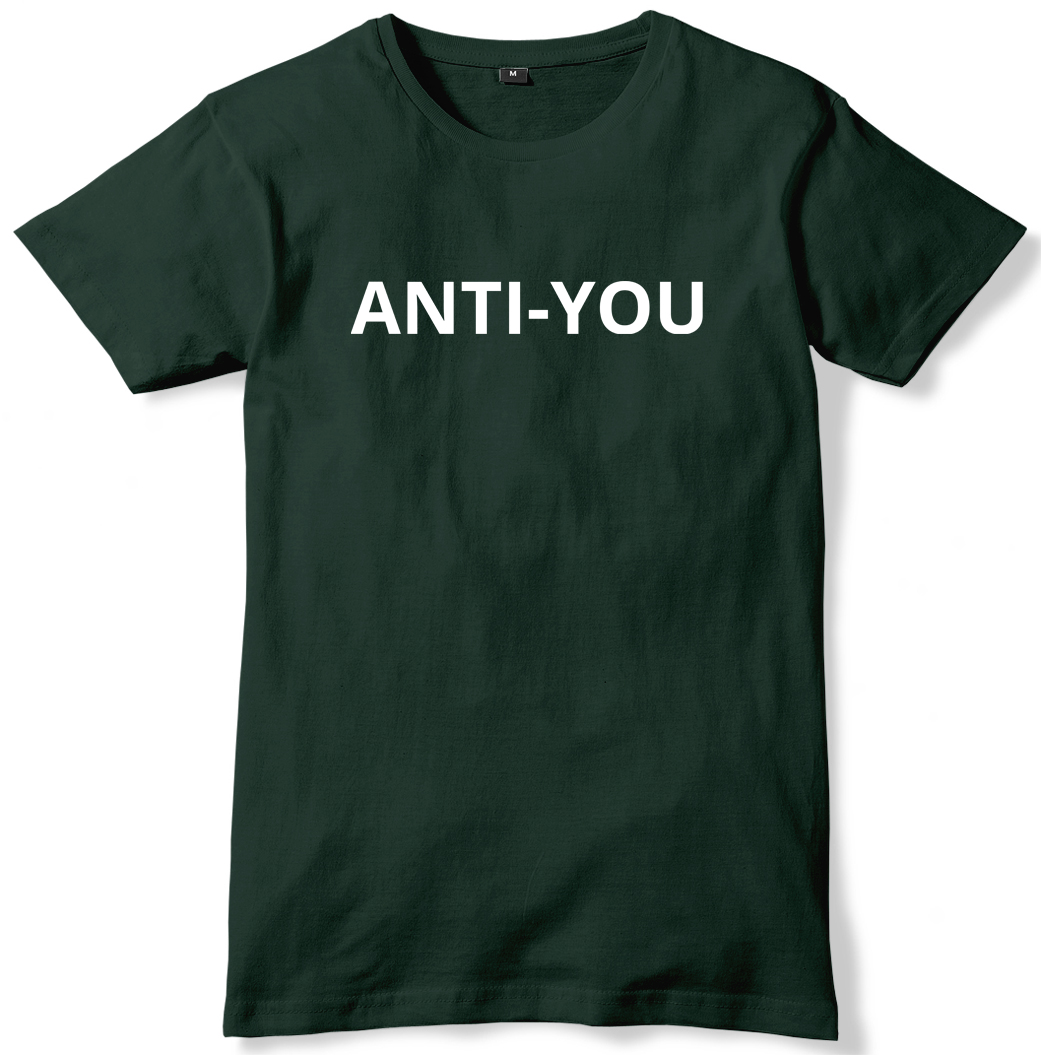 Camiseta unisex divertida antiyou para hombre - Imagen 8 de 10
