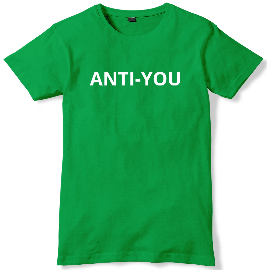 Camiseta unisex divertida antiyou para hombre - Imagen 5 de 10