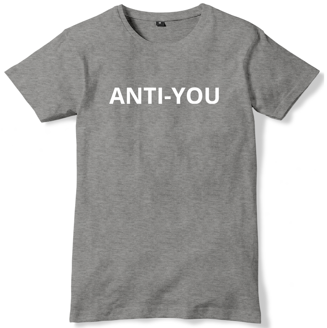 Camiseta unisex divertida antiyou para hombre - Imagen 6 de 10
