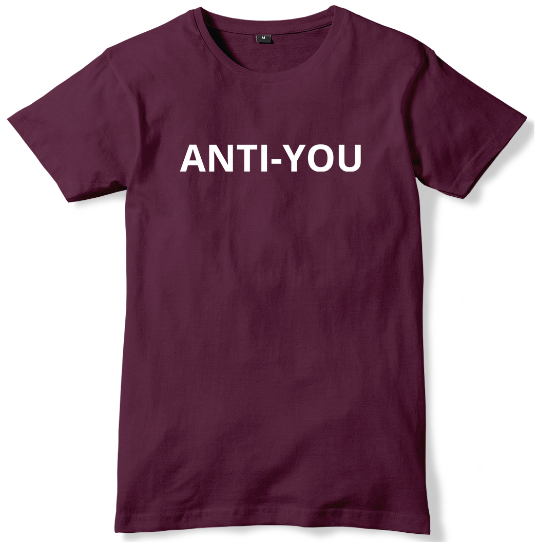 Camiseta unisex divertida antiyou para hombre - Imagen 9 de 10
