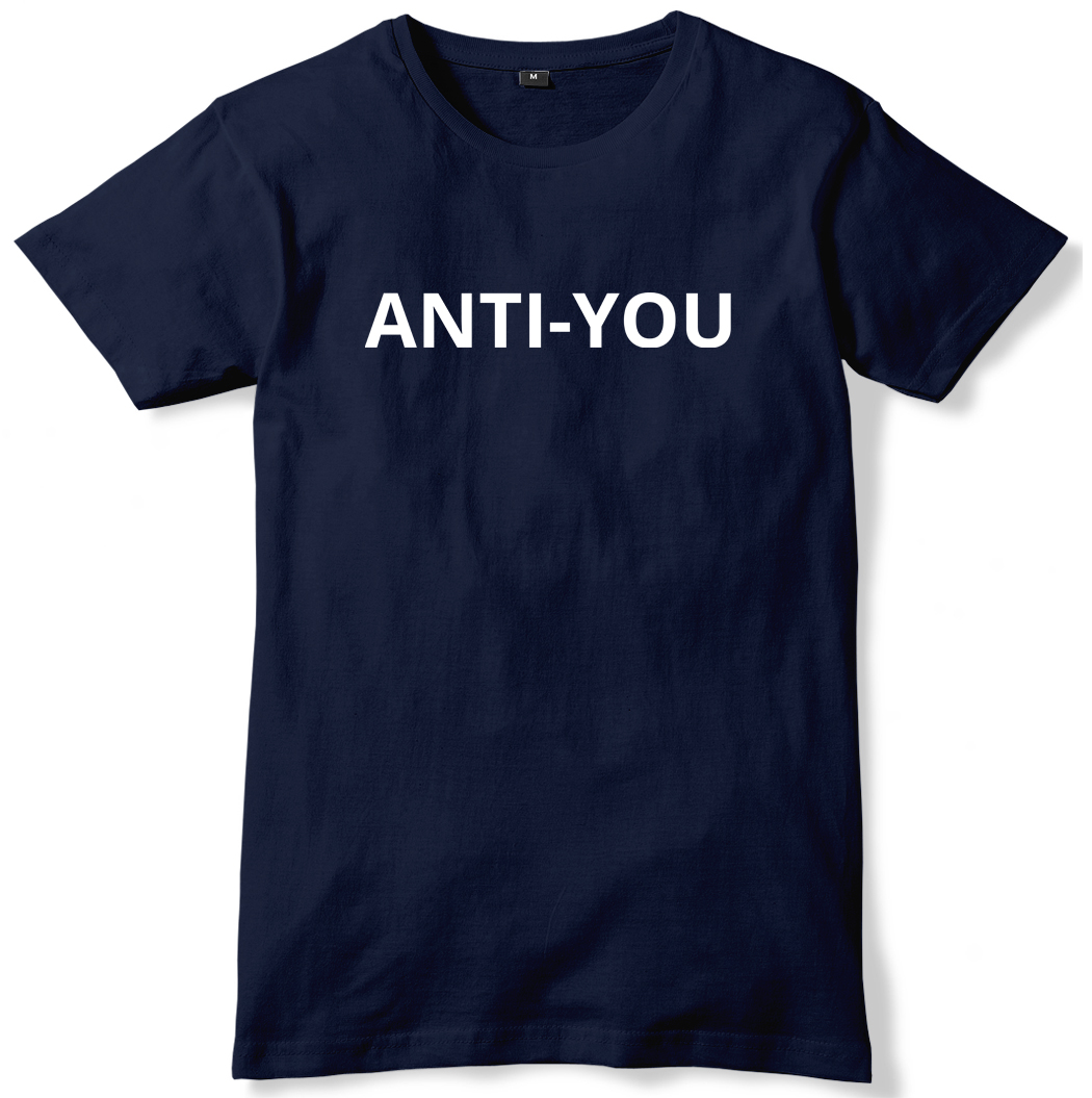 Camiseta unisex divertida antiyou para hombre - Imagen 7 de 10