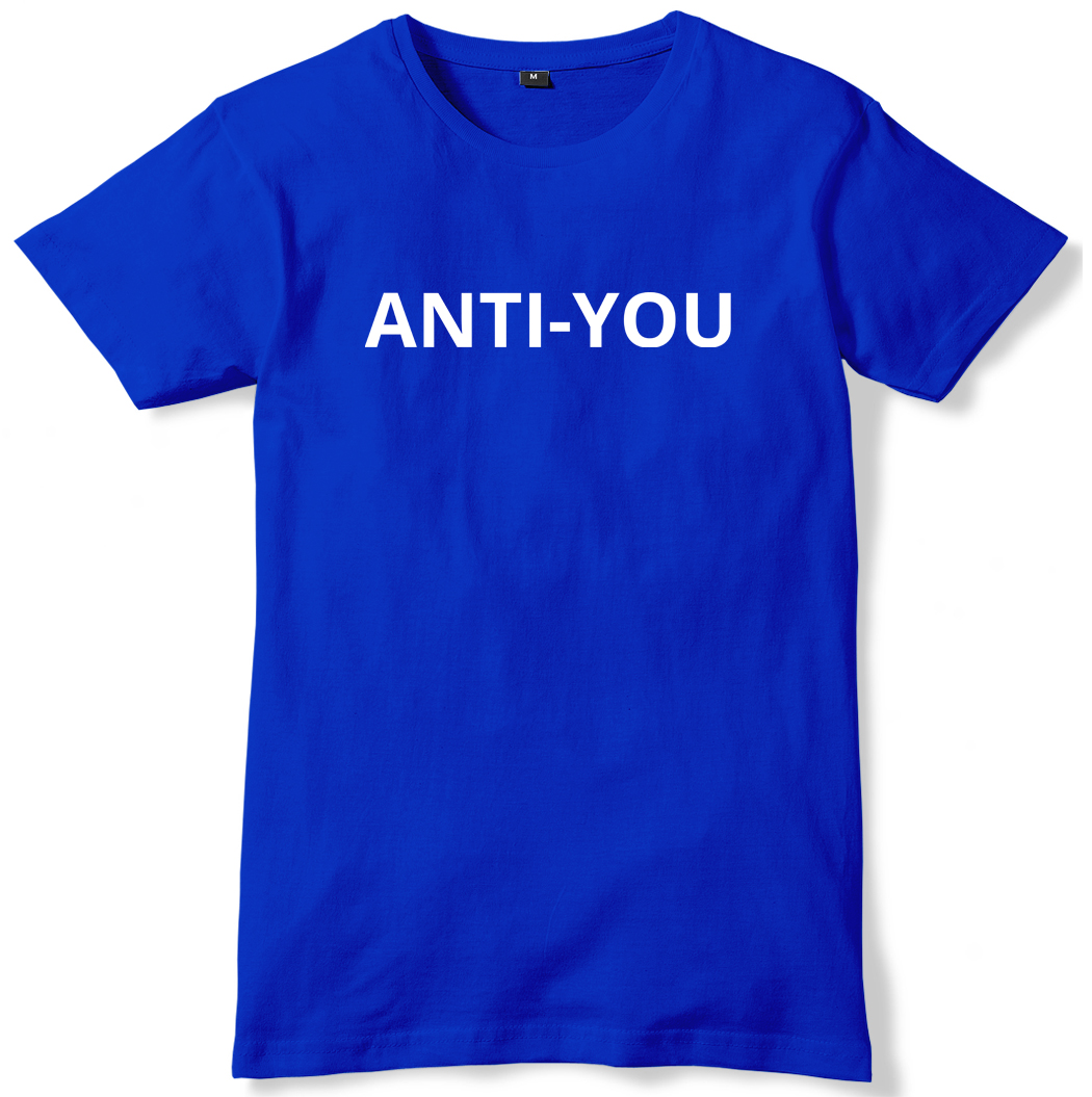 Camiseta unisex divertida antiyou para hombre - Imagen 3 de 10