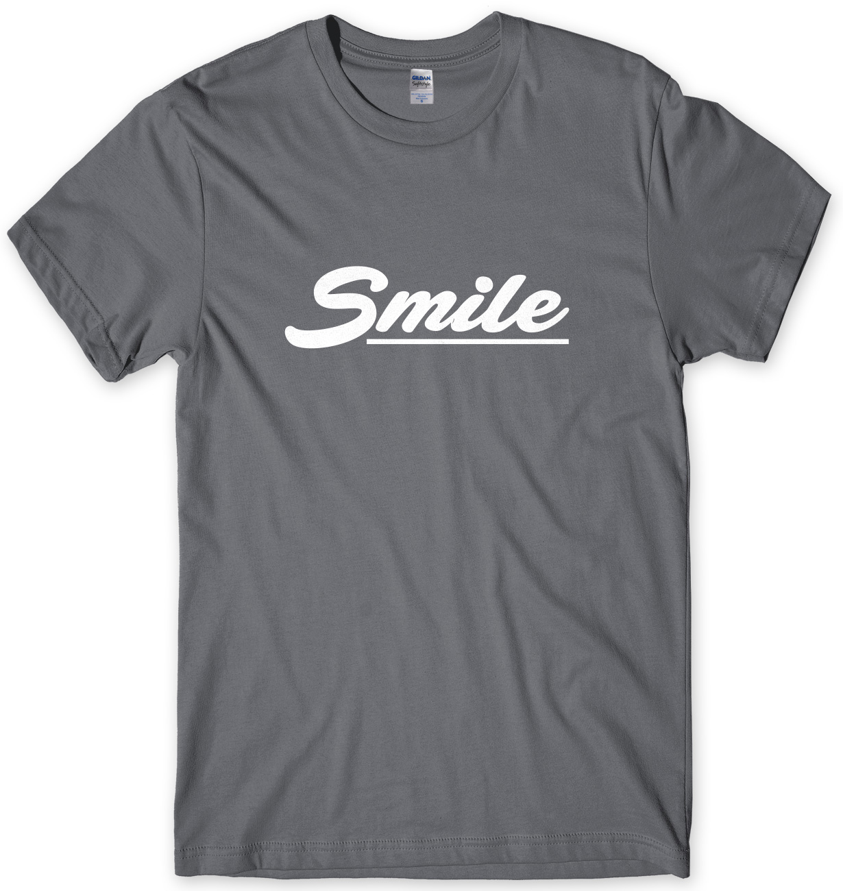 Smile Mens Funny Unisex T-Shirt - Picture 10 of 10