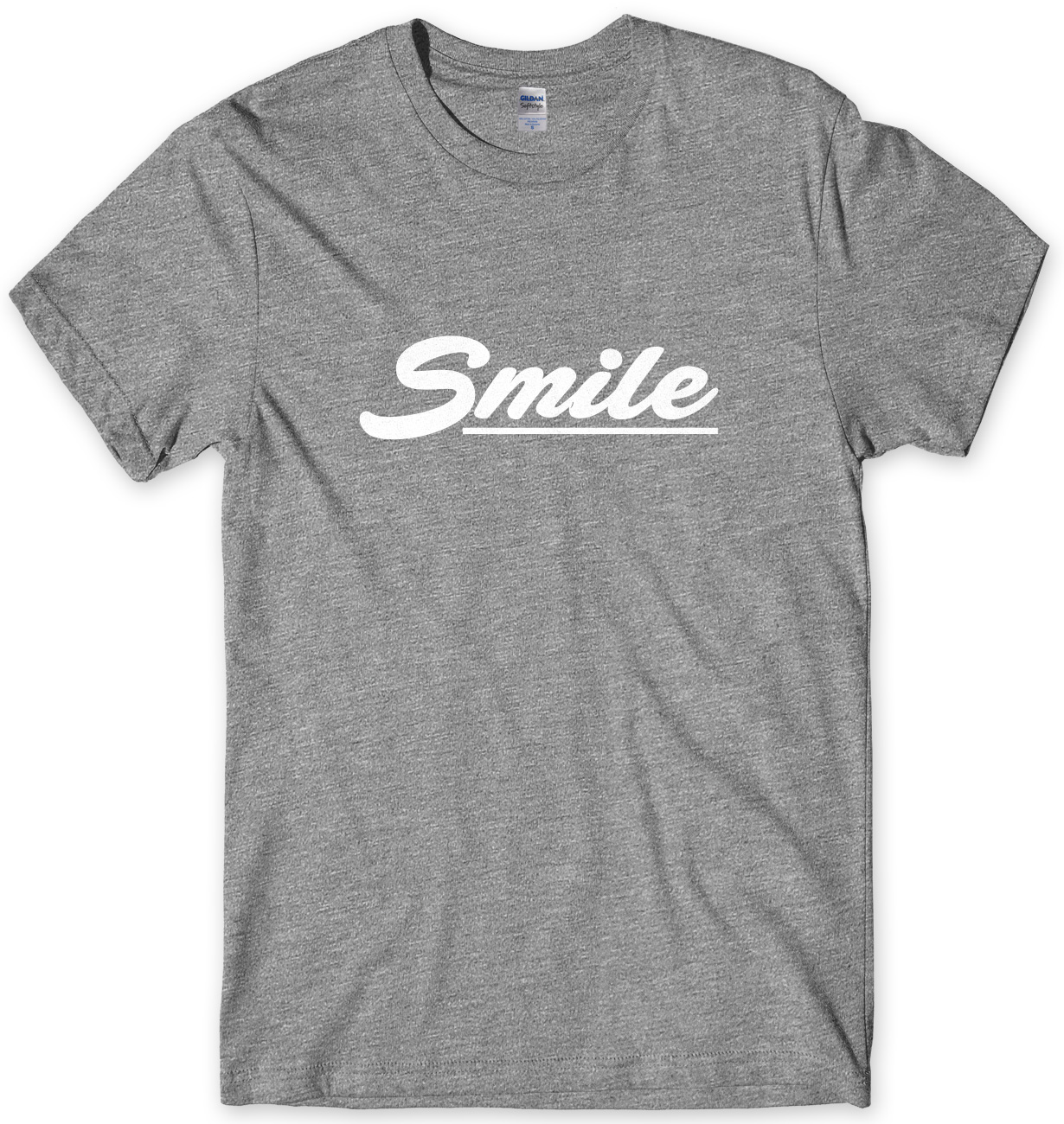 Smile Mens Funny Unisex T-Shirt - Picture 6 of 10