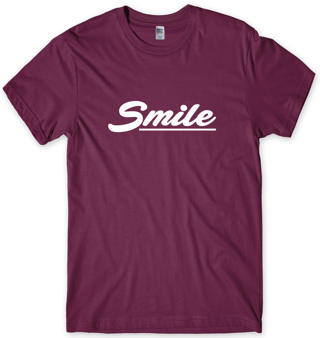 Smile Mens Funny Unisex T-Shirt - Picture 9 of 10