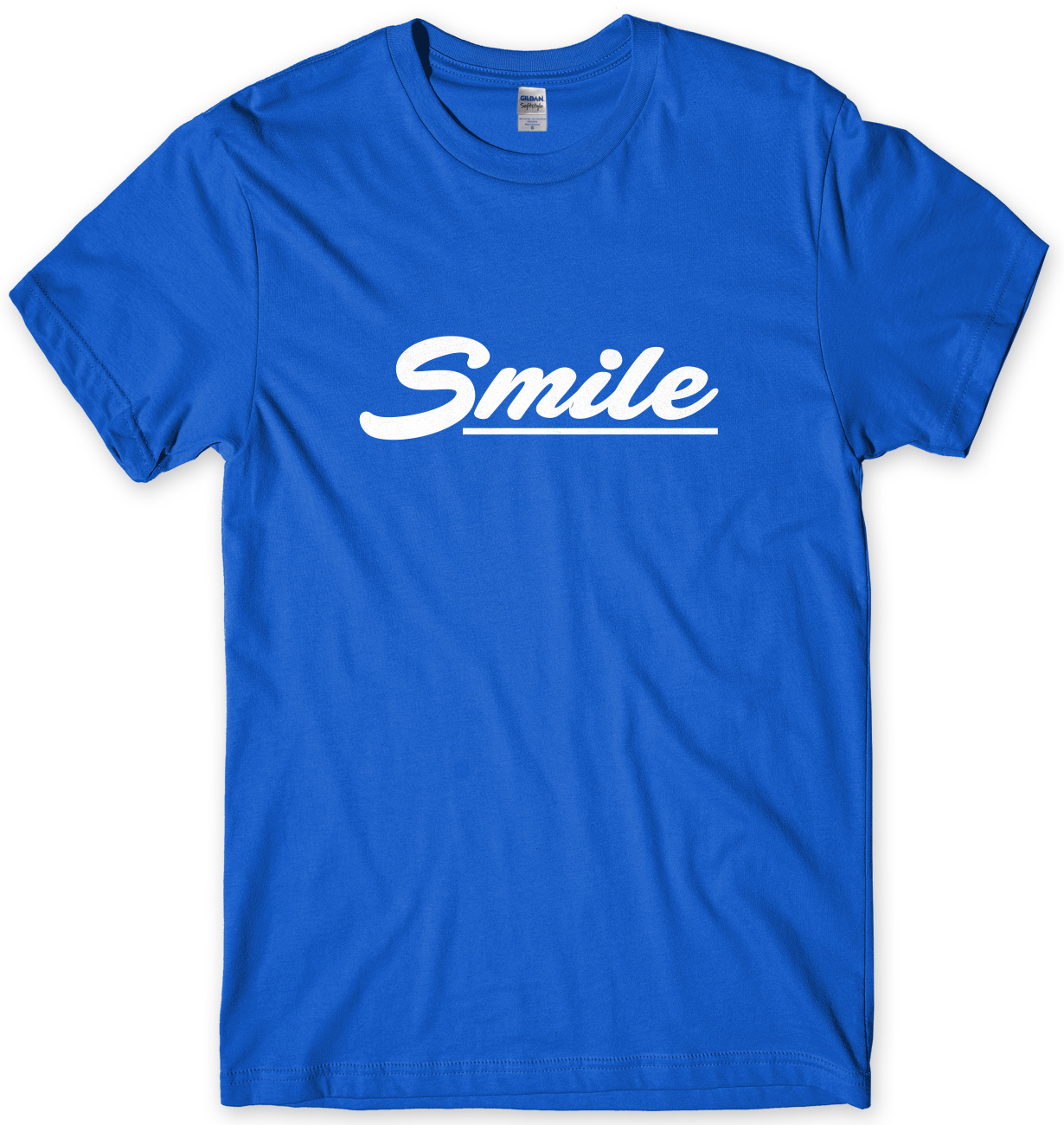 Smile Mens Funny Unisex T-Shirt - Picture 3 of 10