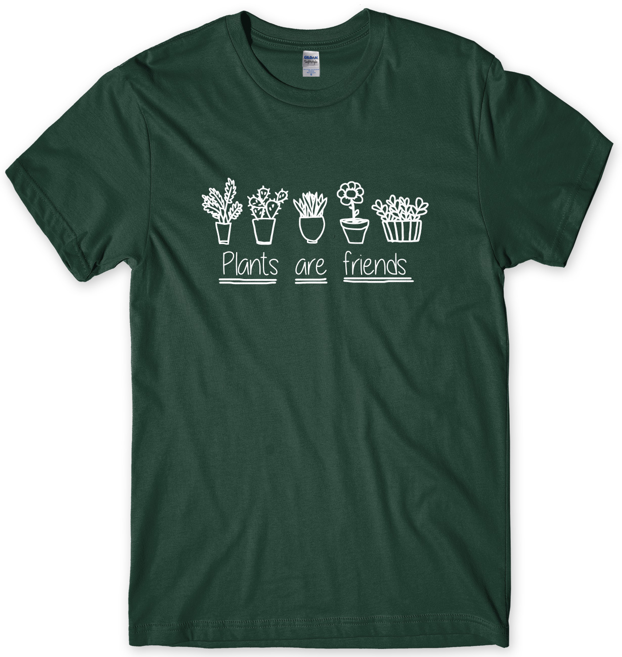 Camiseta unisex divertida Plants Are Friends para hombre - Imagen 8 de 10