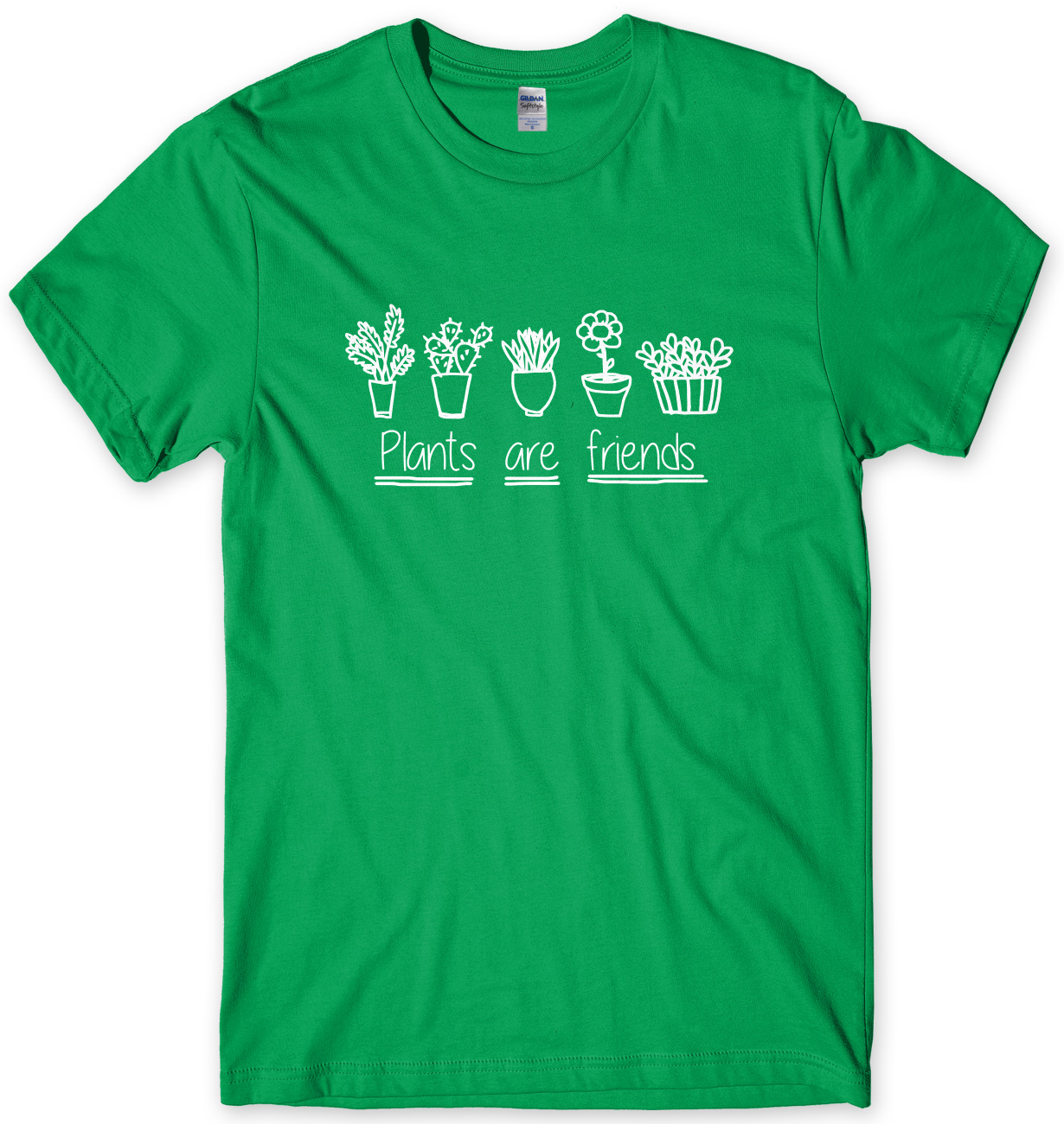 Camiseta unisex divertida Plants Are Friends para hombre - Imagen 5 de 10