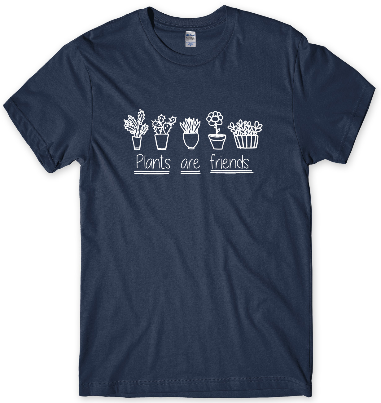 Camiseta unisex divertida Plants Are Friends para hombre - Imagen 7 de 10