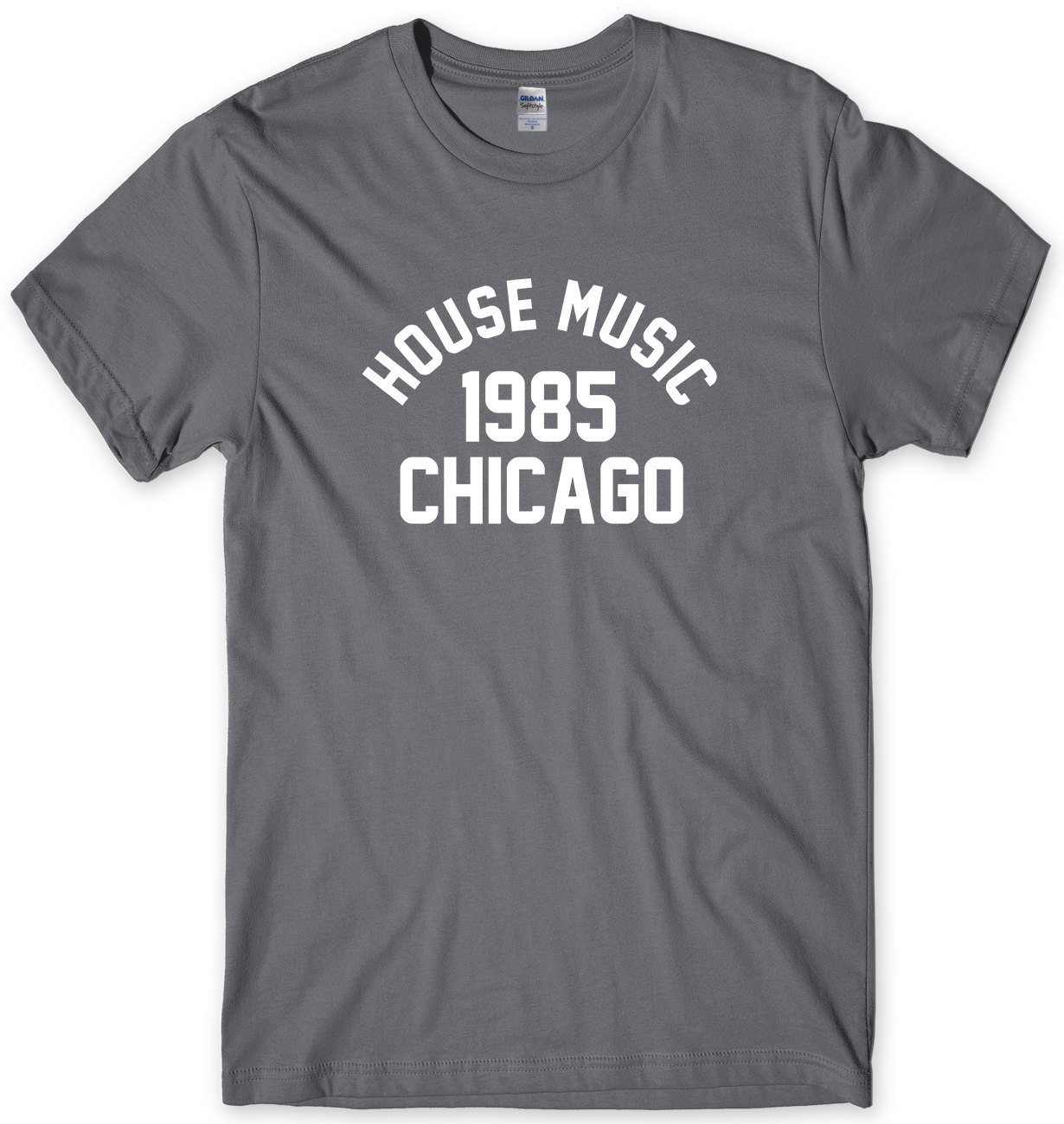 House Music 1985 Chicago Mens Funny Unisex T-Shirt - Picture 10 of 10