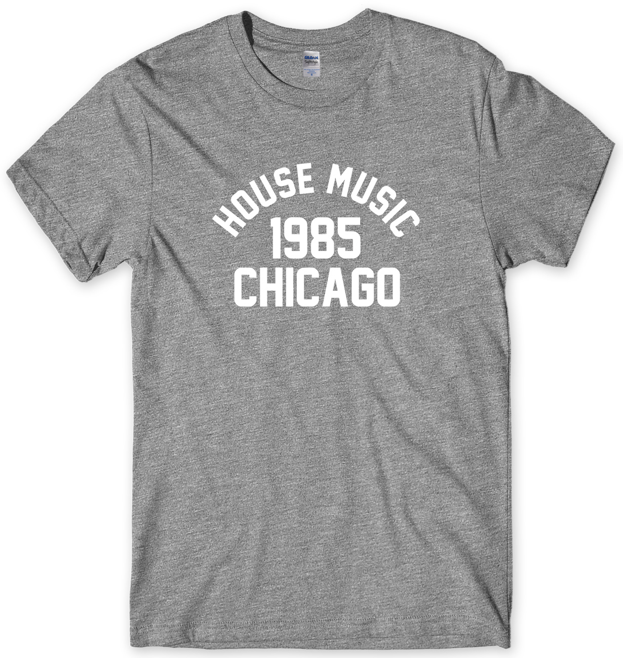 House Music 1985 Chicago Mens Funny Unisex T-Shirt - Picture 6 of 10