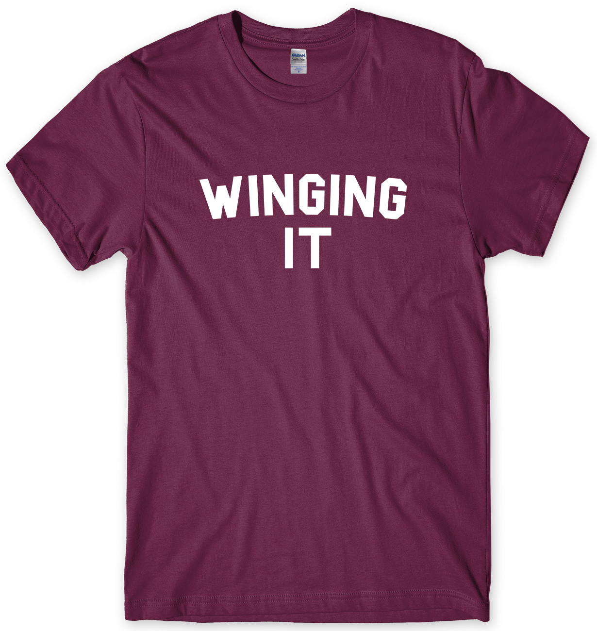 Camiseta divertida unisex Winging It para hombre - Imagen 9 de 10