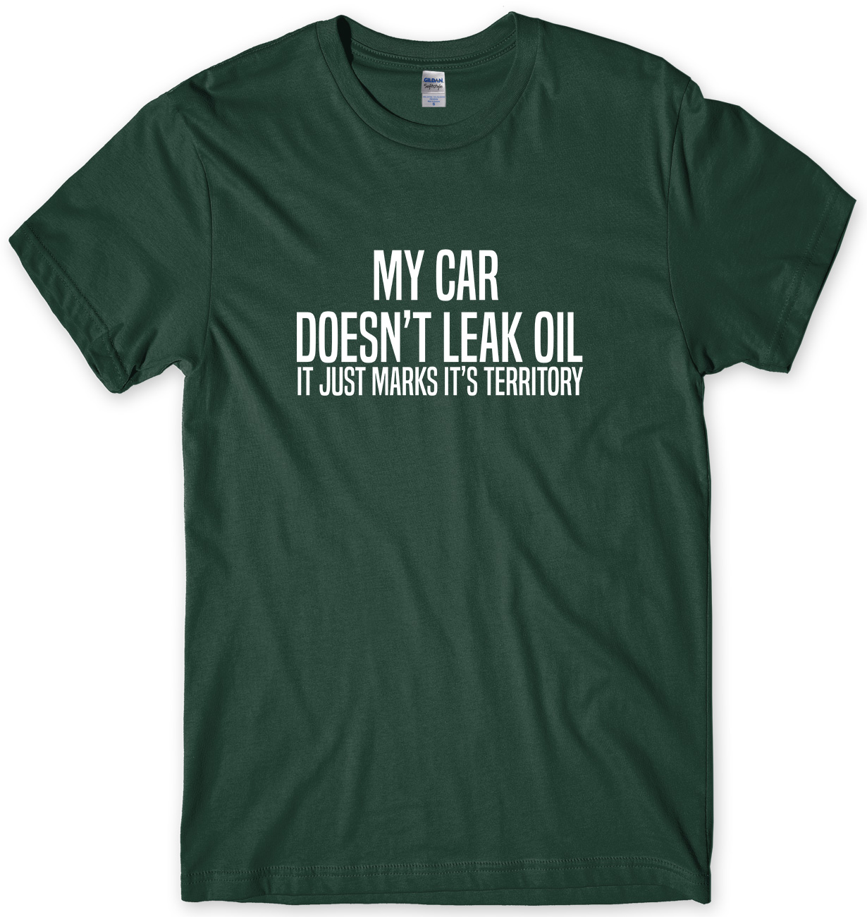 My Car Doesn't Leak Oil It Just Marks It's Territory lustiges Unisex-T-Shirt für Herren - Bild 8 von 10