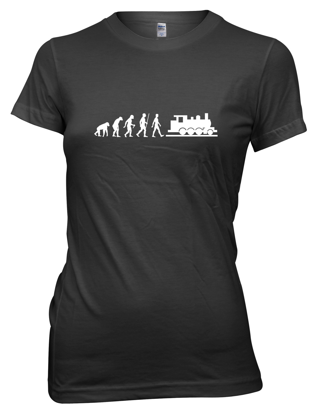 Evolution Of Model Railways Funny Womens Ladies T-Shirt - Picture 2 of 8