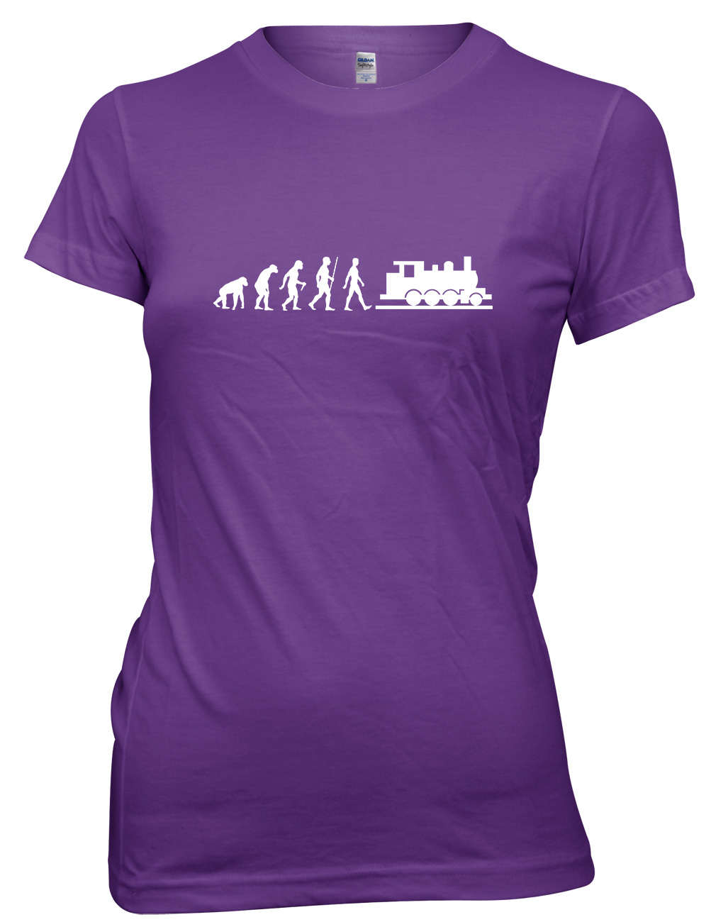 Evolution Of Model Railways Funny Womens Ladies T-Shirt - Picture 8 of 8