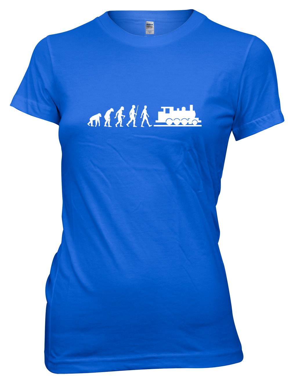 Evolution Of Model Railways Funny Womens Ladies T-Shirt - Picture 3 of 8