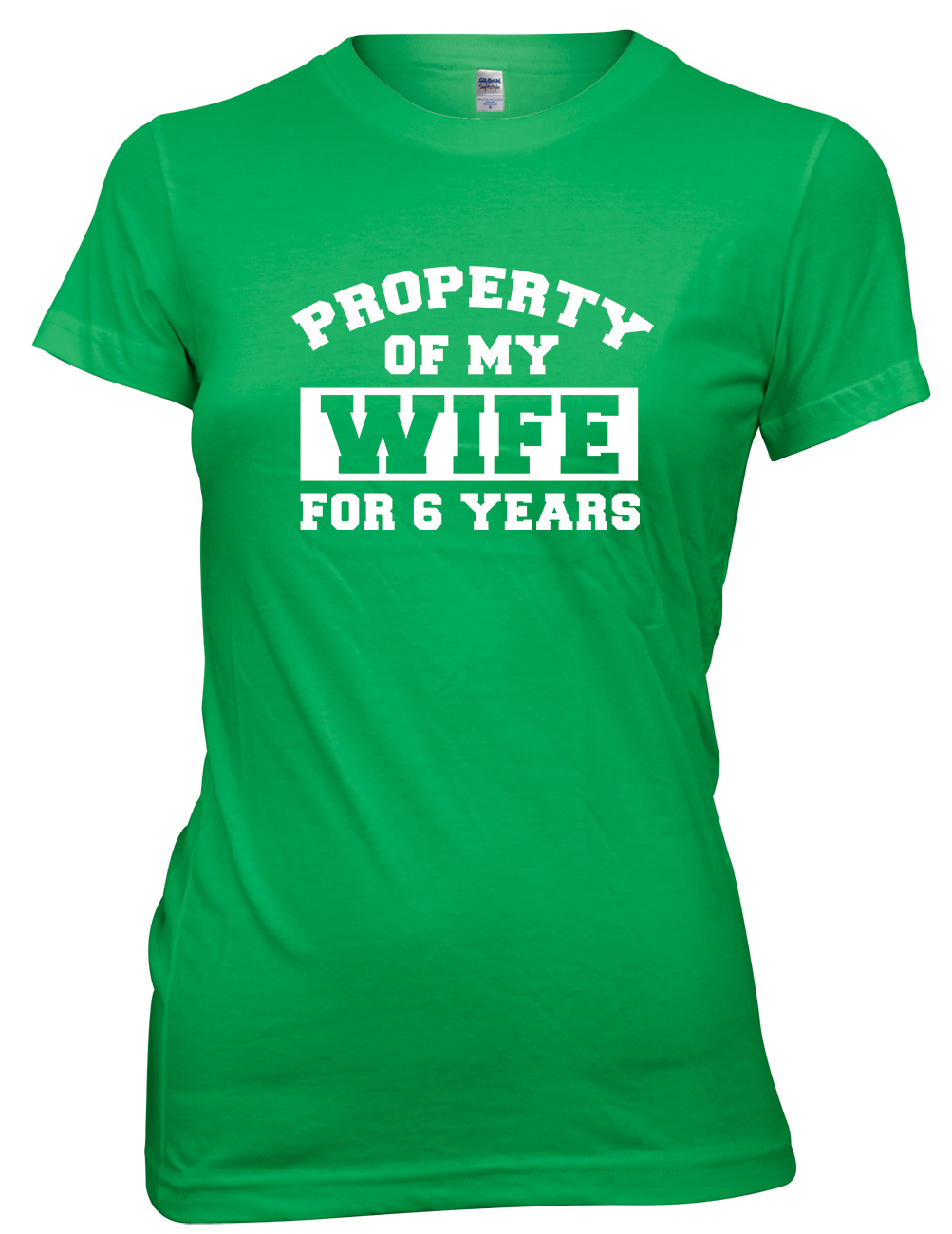 Property Of My Wife For 6 Years Funny Womens Ladies T-Shirt - Picture 5 of 8