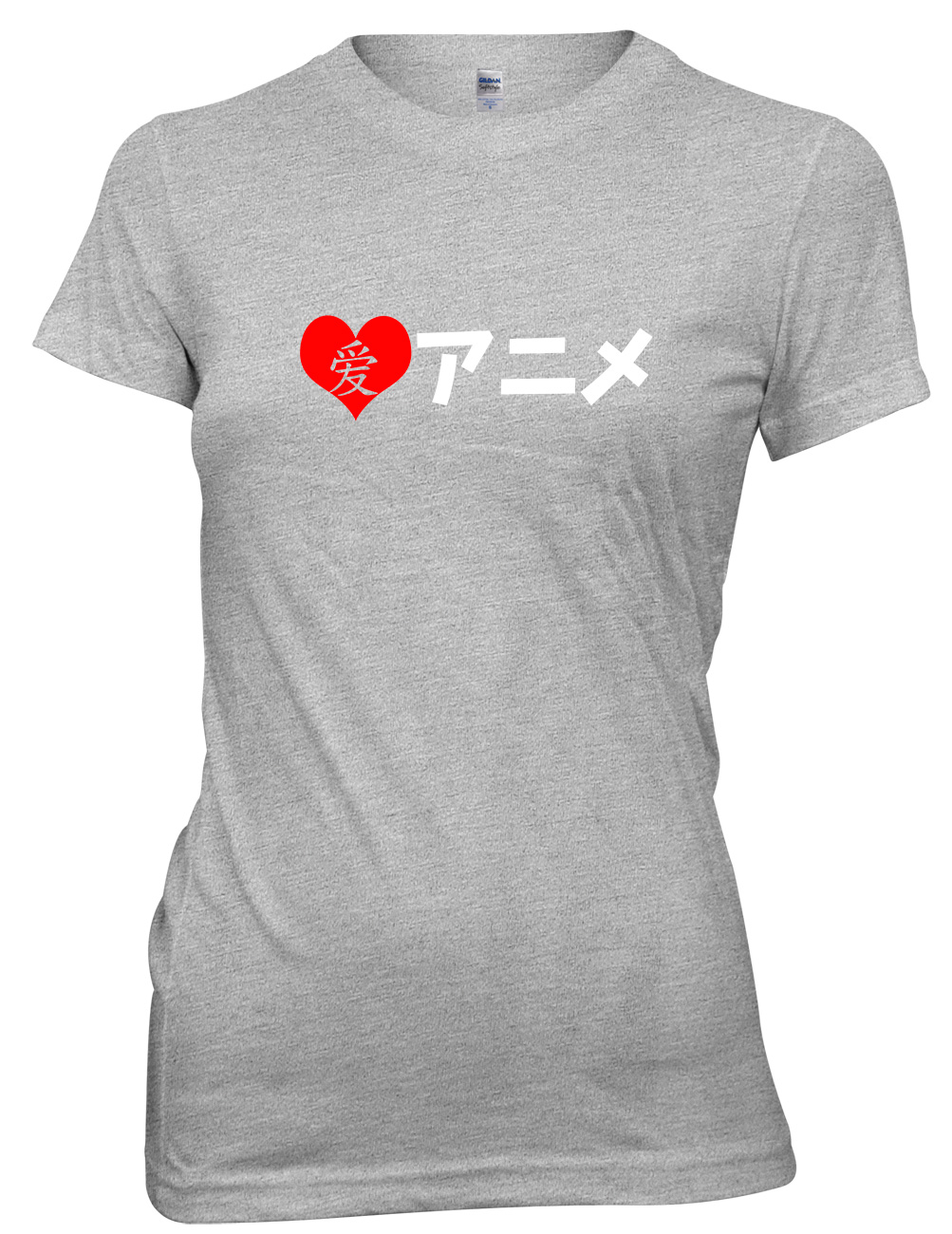 I Love Anime Japonés Japón Divertida Mujer Damas Camiseta - Imagen 6 de 8