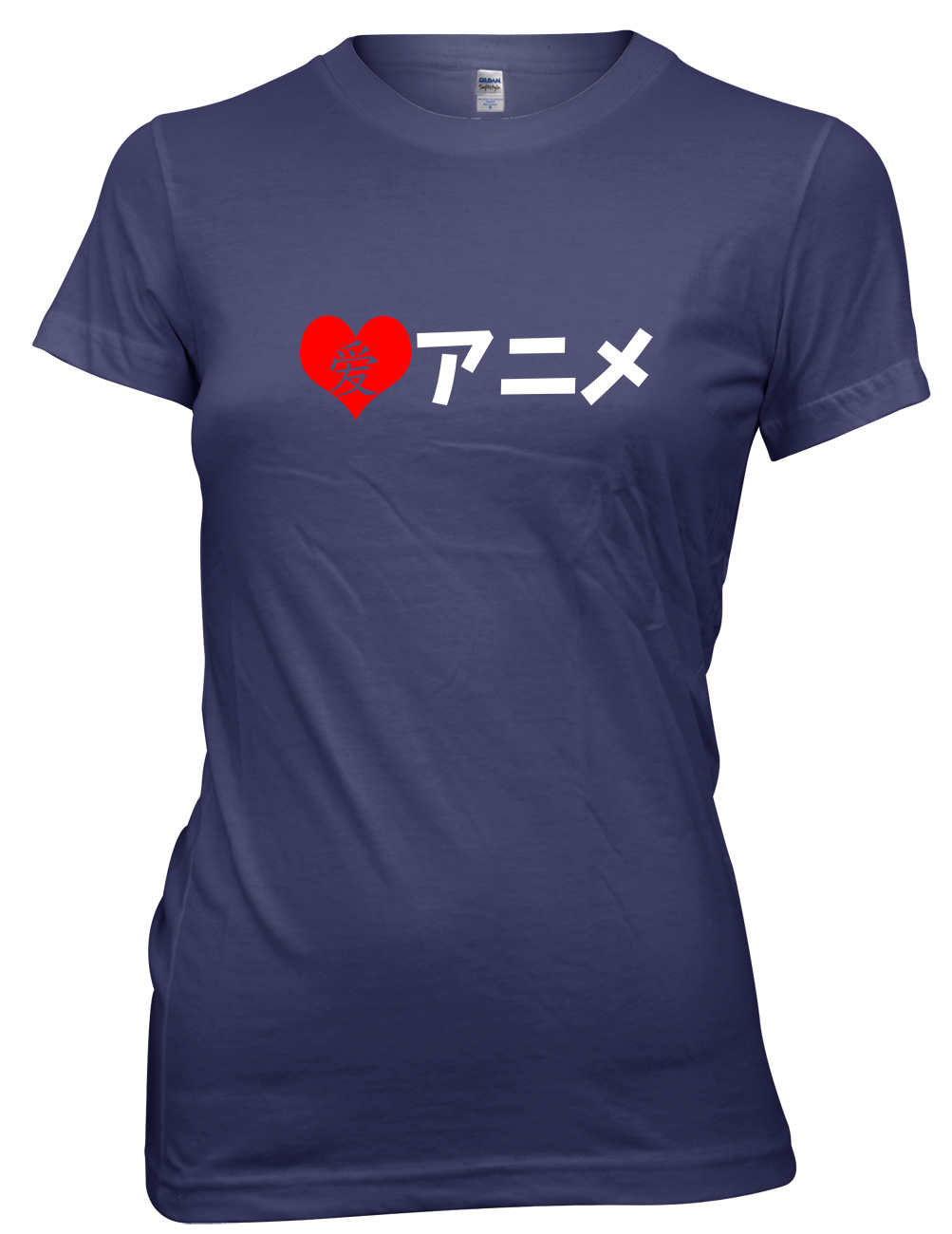 I Love Anime Japonés Japón Divertida Mujer Damas Camiseta - Imagen 7 de 8