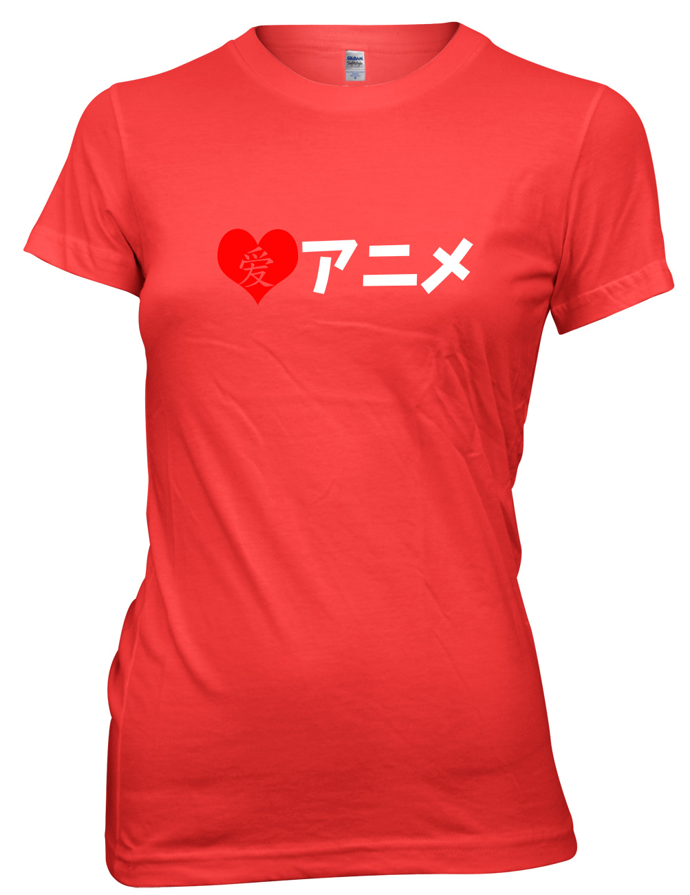 I Love Anime Japonés Japón Divertida Mujer Damas Camiseta - Imagen 4 de 8