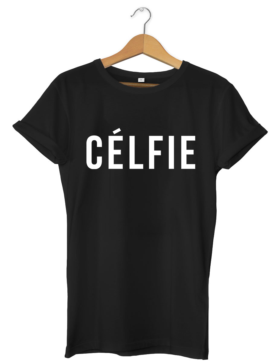 Celfie Selfie Funny Mens Womens Unisex T-Shirt - Picture 2 of 7