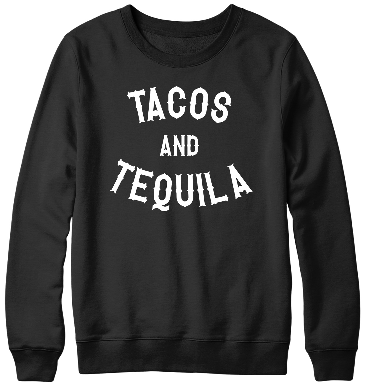 Tacos & Tequila lustiges Herren-Damen-Unisex-Sweatshirt - Bild 2 von 7