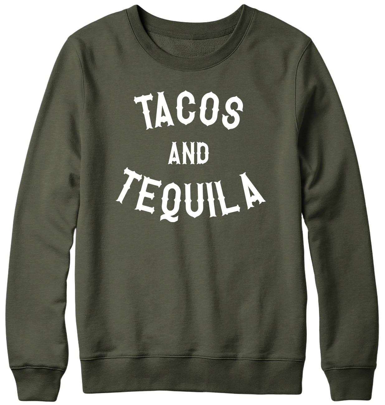 Tacos & Tequila lustiges Herren-Damen-Unisex-Sweatshirt - Bild 3 von 7