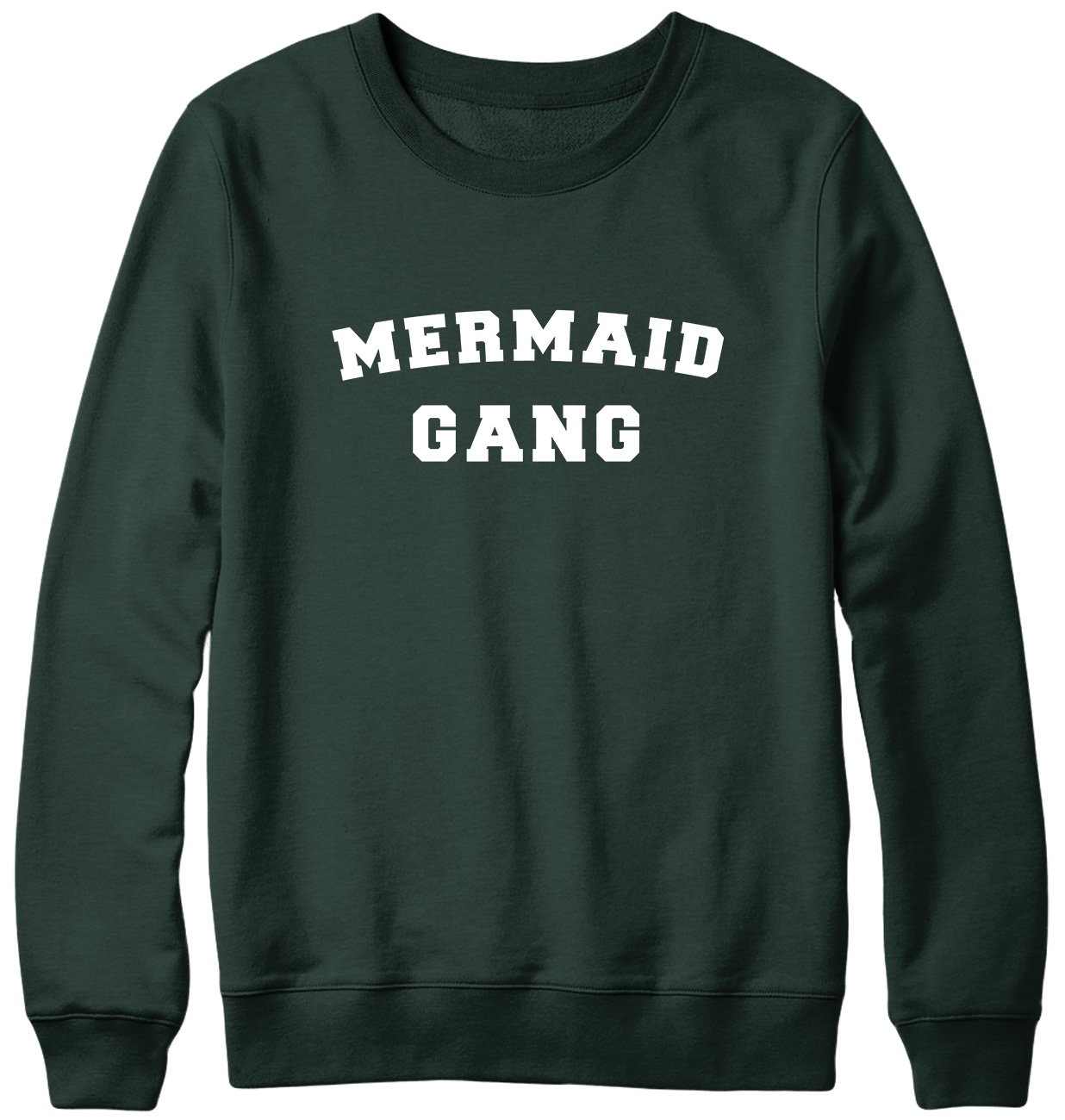Mermaid Gang Funny Mens Womens Unisex Sweatshirt - Picture 6 of 7