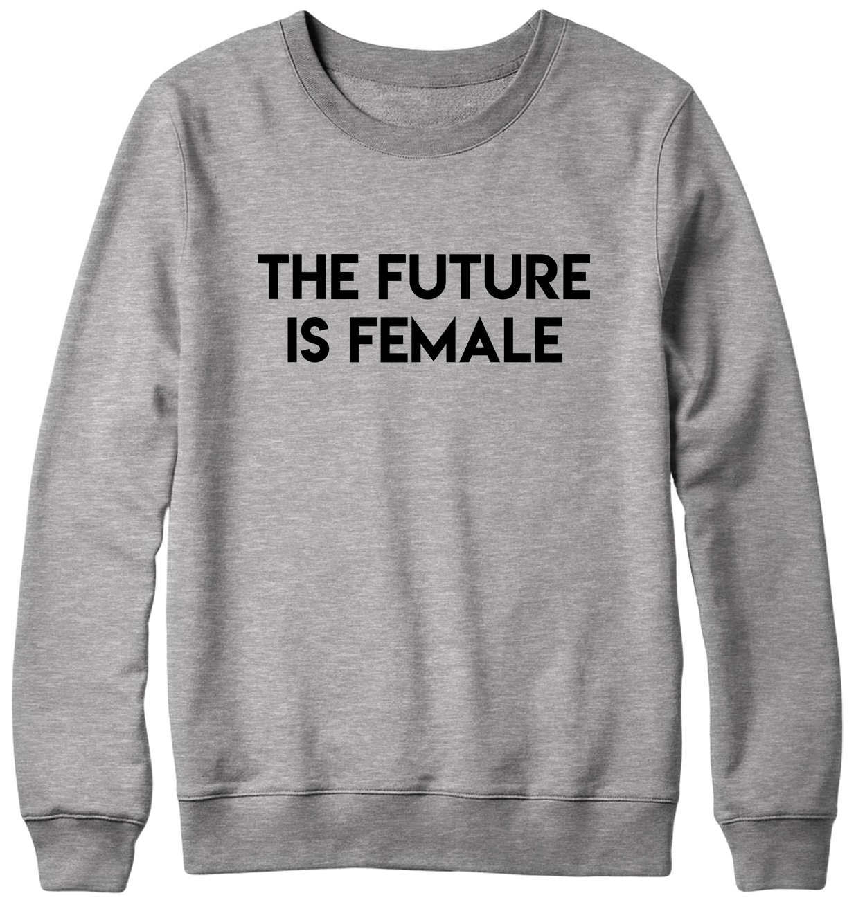 The Future Is Female Funny Mens Womens Unisex Sweatshirt - Picture 4 of 7
