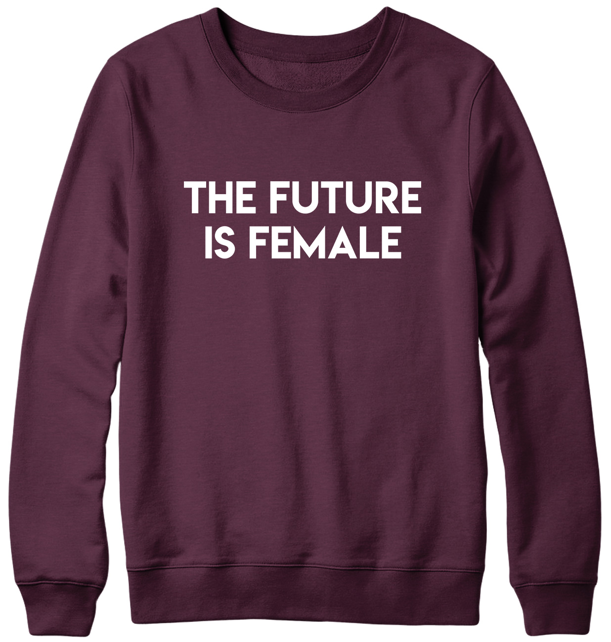 The Future Is Female Funny Mens Womens Unisex Sweatshirt - Picture 7 of 7