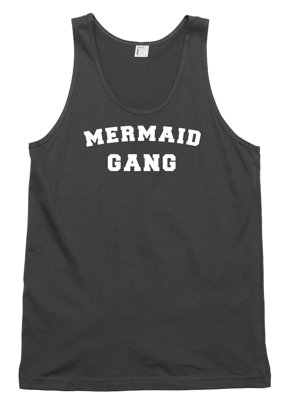 Mermaid Gang Funny Mens Womens Vest Tank Top - Picture 2 of 4