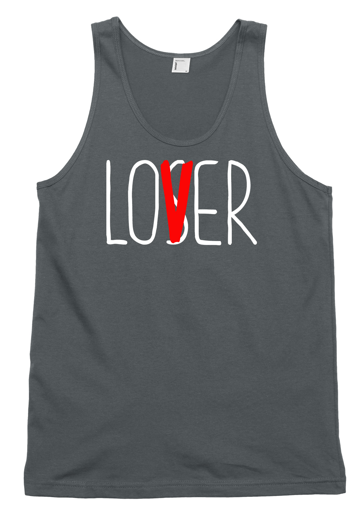 Lover Mens Womens Vest Tank Top - Picture 3 of 4