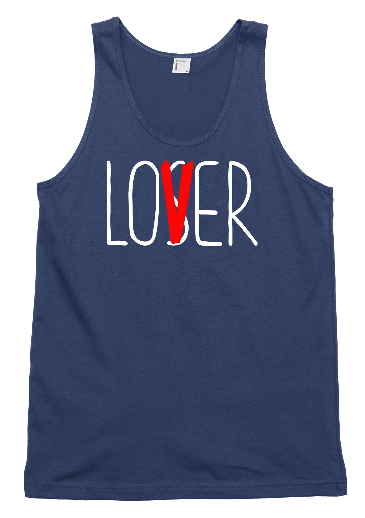 Lover Mens Womens Vest Tank Top - Picture 4 of 4