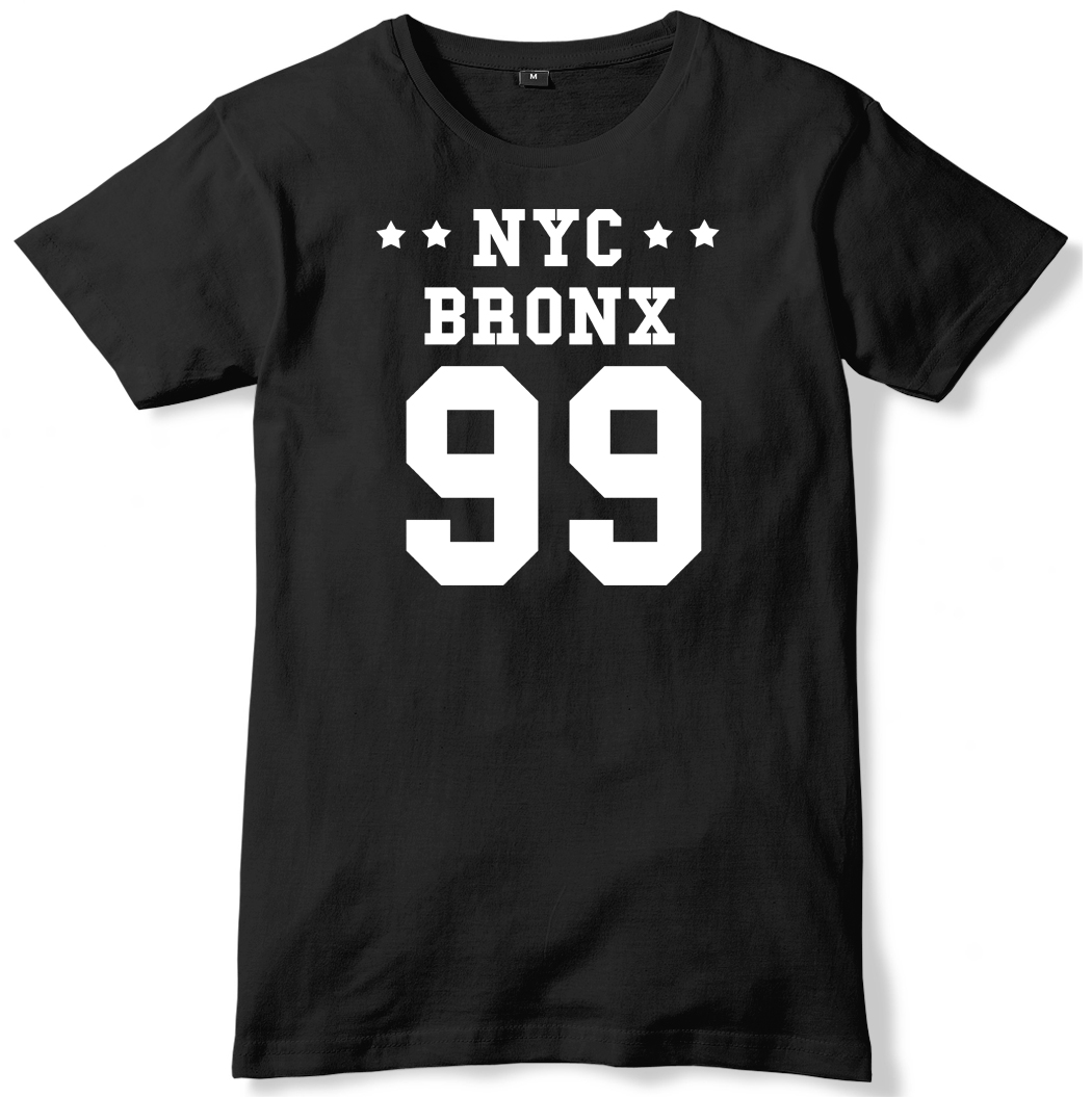 NYC Bronx 99 Mens Funny Unisex T-Shirt