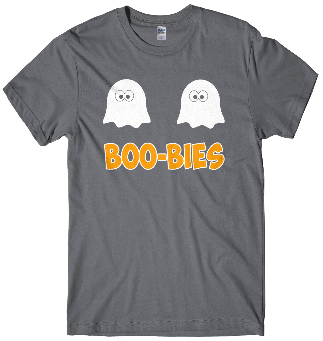 BOO-BIES Mens Funny Unisex Halloween T-Shirt | eBay