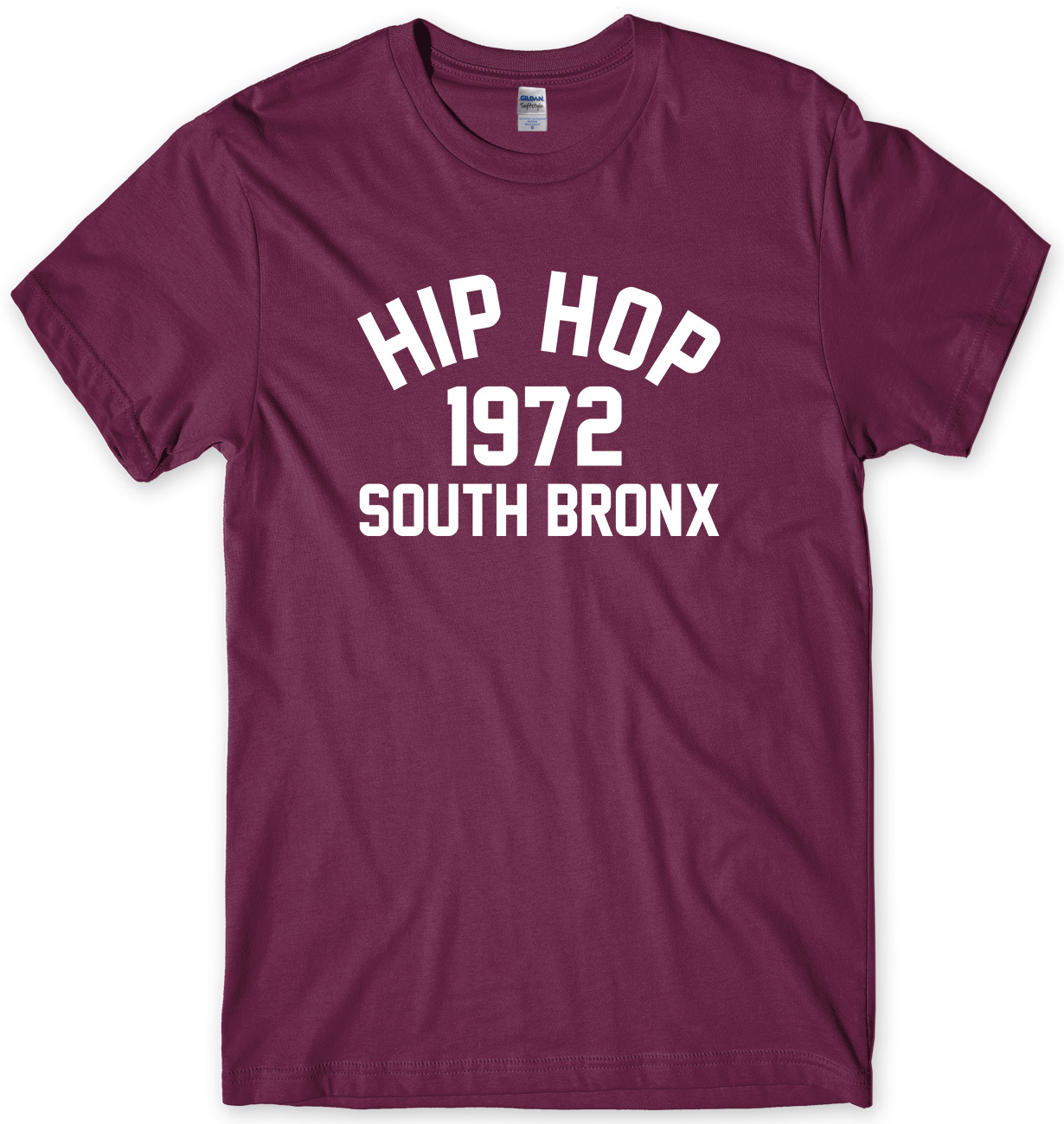 Hip Hop 1972 South Bronx Mens Funny Unisex T-Shirt