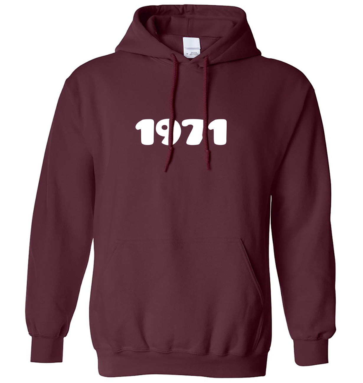 1971 Year Birthday Anniversary Mens Womens Hoodie - Picture 4 of 7