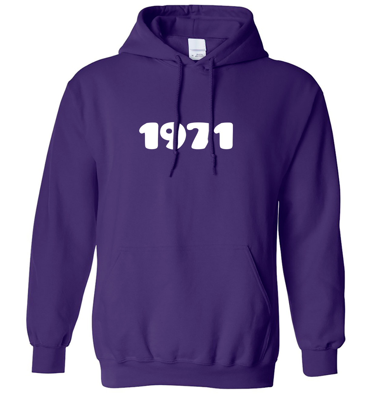1971 Year Birthday Anniversary Mens Womens Hoodie - Picture 6 of 7